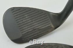 Callaway Mack Daddy 4 Wedge Set 52/56/60. S200 (Stiff) Shafts. Black/Raw Finish