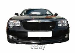 Chrysler Crossfire Front Grille Set Black finish (2004 to 2008)