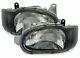 Clear Black Finish Headlights Front Light Set For Ford Escort Mk7 From 2 / 95-