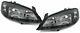 Clear Black Finish Front Headlights Front Lights Set For Opel Astra G 97-07