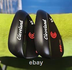 Cleveland 588 Dsg Black Nitride 2 Wedge Set 56-60 Spine Aligned Black S300