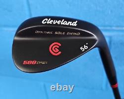 Cleveland 588 Dsg Black Nitride 2 Wedge Set 56-60 Spine Aligned Black S300