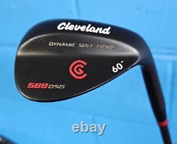 Cleveland 588 Dsg Black Nitride 2 Wedge Set 56-60 Spine Aligned Black S300