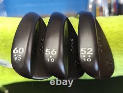 Cleveland Cg15 Black Nitride 3 Wedge Set 52-56-60 Spine Aligned Black S300