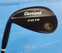 Cleveland Cg15 Black Nitride 3 Wedge Set 52-56-60 Spine Aligned Black S300 Lh