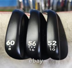 Cleveland Rotex Black Nitride 3 Wedge Set 52-56-60 Spine Aligned Black S300