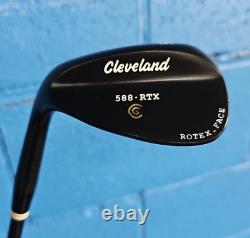 Cleveland Rtx 588 Black Nitride 2 Wedge Set 56 & 60 Spine Aligned Black S300 Lh