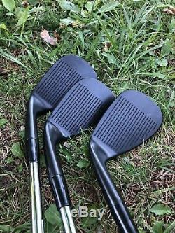 Cleveland Wedge RTX 3 Set 50, 54, 58 Blacked Out Finish Golf Club Hand Stamped