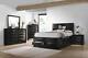Coaster Briana 4-piece Queen Bedroom Set In Black Finish 202701q-s4