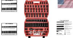 Comprehensive SAE & Metric Socket Set 70-Piece with Black Phosphate Finish