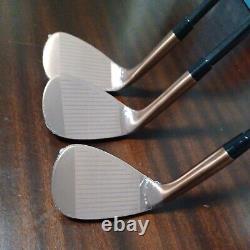 DTG Copper Finish Wedge Set. 50°, 54°, 58°. RH or LH and more lofts available