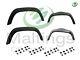 Defender Wheel Arch Spat Set Landrover Defender Eyebrow Set Black Gloss Finish