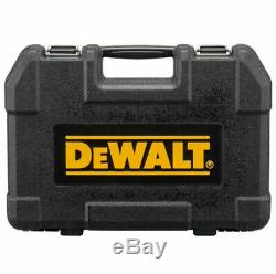 Dewalt 181 Piece Mechanic Tool Set With Black Chrome Finish And Interior Case UK