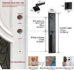 Double Doors Handle Lock Set? For Frond & Entry Door? - Oil Rubbed Bronze Finish