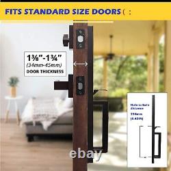 Double Doors Handle Lock Set? For Frond & Entry Door? - Oil Rubbed Bronze Finish