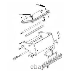 Drywall Taping Tools 9.8'Flat Finish Box Set with 40'-64'' Extendable Handle HOT