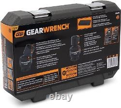 Durable 6-Point Metric Impact Socket Set in Black Phosphate Finish 15-Piece