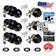 Durable Keyed Alike Entry Door Knobs & Deadbolts Combo Set In Matte Black Finish