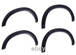 EGR 781504 OEM look fender flare set, matte black finish, compatible with select