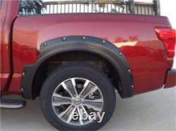 EGR 796005 EGR bolt-on look fender flare set matte black finish level 2
