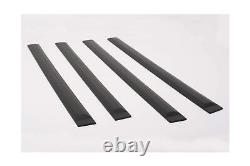 EGR 953474 Rugged Look Body Side molding 4 Piece Set Black Finish Compatible