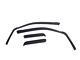 Egr In-channel Window Visors Front & Rear Set Matte Black Finish