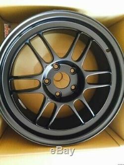 Enkei RPF1 (4) 18x9 +35mm. Black Finish. Set of 4 wheels. 3798906535BK