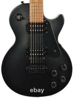 Epiphone Goth Gothic Les Paul Evertune Set-Neck Electric Guitar Black Finish