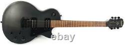 Epiphone Goth Gothic Les Paul Evertune Set-Neck Electric Guitar Black Finish