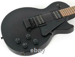 Epiphone Goth Gothic Les Paul Evertune Set-Neck Electric Guitar Black Finish