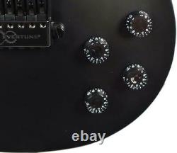 Epiphone Goth Gothic Les Paul Evertune Set-Neck Electric Guitar Black Finish