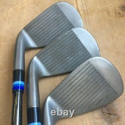 Epon AF303 golf iron set/raw finish/KBS $taper 130 black finish shafts/New grips