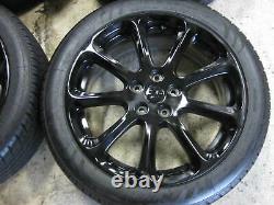 Fact Oem Set Of 19 Maserati Quattroporte Bbs Wheels Black Finish Pirelli Tires