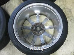 Fact Oem Set Of 19 Maserati Quattroporte Bbs Wheels Black Finish Pirelli Tires