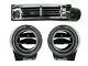 Factory Dash Louver Set, 1967-72 Chevy & Gmc Trucks (black Finish) 51-7207b