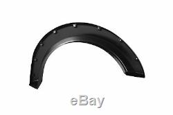 Fit 2004-2008 Ford F150 Textured Pocket Riveted Fender Flares Cover Paintable