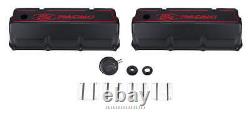 Fits 351C Aluminum Valve Cover Set Black Finish by Ford M-6582-Z351B