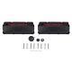 Ford M-6582-z351b, 351c Aluminum Valve Cover Set Black Finish, Pair, Performan