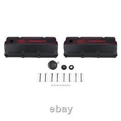 Ford M-6582-Z351B, 351C Aluminum Valve Cover Set Black Finish, Pair, Performan