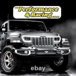 Ford M-6582-Z351B, 351C Aluminum Valve Cover Set Black Finish, Pair, Performan