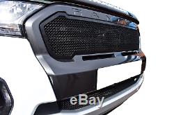 Ford Ranger MK7 (T8) Front Grille Set Black Finish (2019)