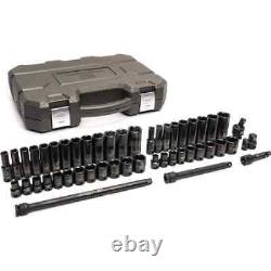 GEARWRENCH 86533 Socket Set 3/8 Drive 6 Point, Black Oxide Finish