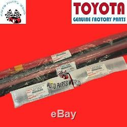 Genuine Toyota Tundra Crewmax Front & Rear Roof Drip Side Finish Molding Set 4