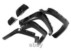 Gloss Black Finish Pocket Rivet Fender Flares Fits 2007-2014 FJ Cruiser Set