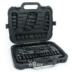 Husky Hand Tool Set 100-Position Universal SAE Metric Black Finish (105-Piece)