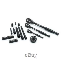 Husky Hand Tool Set 100-Position Universal SAE Metric Black Finish (105-Piece)