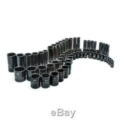 Husky Hand Tool Set 100-Position Universal SAE Metric Black Finish (105-Piece)