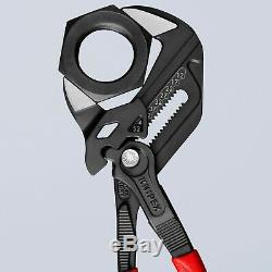 Knipex 10 Cobra & Adjustable Pliers Wrench Set Comfort Grip Handle Black Finish