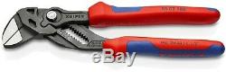 Knipex Adjustable Pliers Wrench Set 7 & 10 Comfort Grip Handles Black Finish