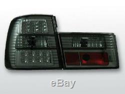 LED Tail rear lights Set in black smoked finish FOR BMW E34 Sedan 88-95
